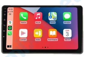 Renault Express 9″ Carplay ve Android Auto Sistemi