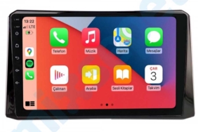 Toyota Corolla 10.1″ Carplay Android Auto Multimedya Sistemi