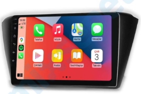 Skoda Fabia 9″ Carplay Android Auto Multimedya Sistemi