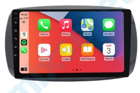 Smart Fortwo ForFour 9″ Carplay Android Auto Sistemi