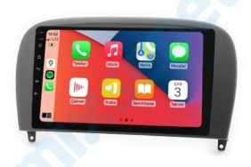 Mercedes SL R230 9 inç Carplay Multimedya Sistemi
