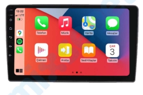 Fiat 500 9 inç Android Auto CarPlay Multimedya Sistemi