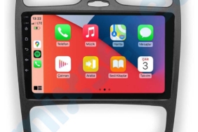 Mercedes CLK W209 9 İnç Carplay Android Auto Sistemi