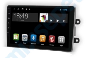Dacia Sandero Android 9 İnç Navigasyon ve Multimedya