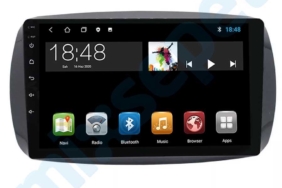 Smart Fortwo ForFour (453) 9 inç Android Navigasyon Sistemi