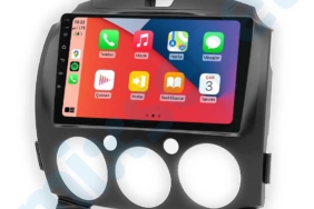 Mazda 2 için 9 inç Carplay Multimedya Sistemi