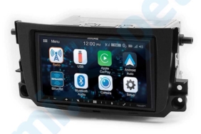 Alpine Smart ForTwo Multimedya Sistemi: CarPlay, AndroidAuto