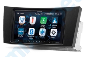 Alpine Mercedes E Class W211 CarPlay Android Auto Sistemi